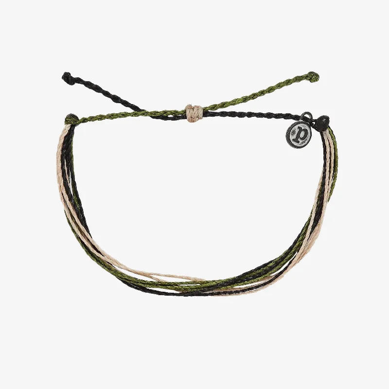 Men's Beaded Bracelets with Unique Charms-For the Troops