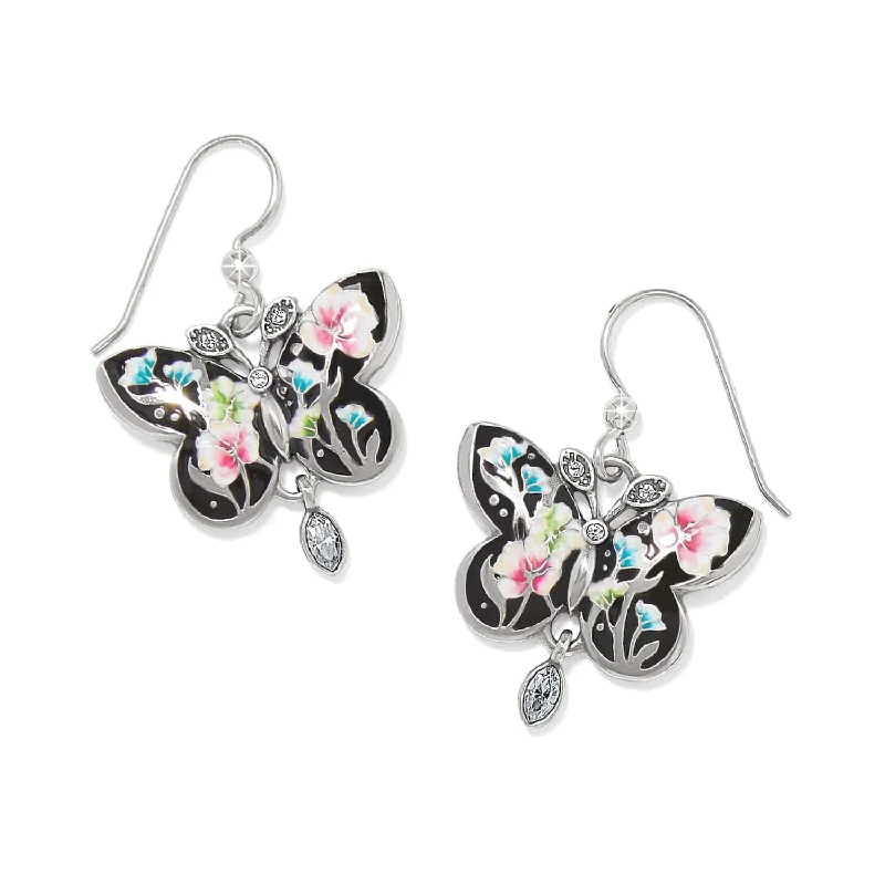 Women's Earrings – Elegant Designs for Every Personality--Botanique Butterfly French Wire Earrings