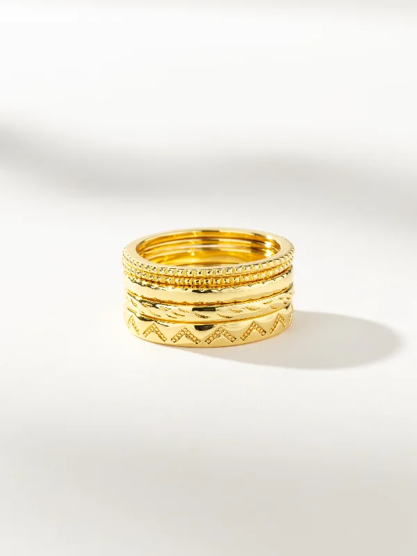 Chic Women's Rings for Fashion-Forward Looks-Transformation Ring (Set of 5)