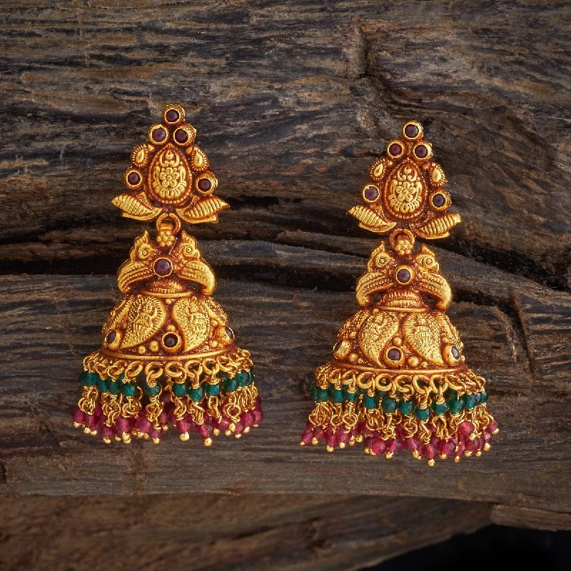 Women's Earrings – Elegant Designs for Every Personality--Silver Temple Earring 174220
