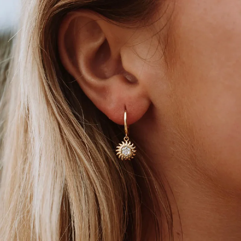 Women's Earrings – Elegant Designs for Every Personality--Helios Hoop Earrings