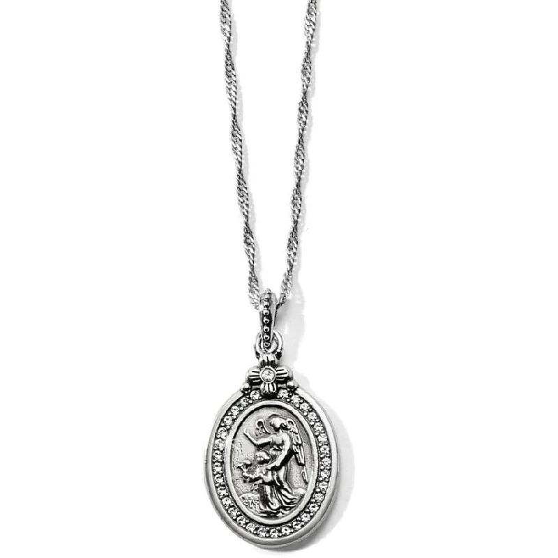 Shop Classic Women's Necklaces & Pendants with a Modern Twist-Guardian Angel Petite Necklace Shop Classic Women's Necklaces & Pendants with a Modern Twist-Guardian Angel Petite Necklace