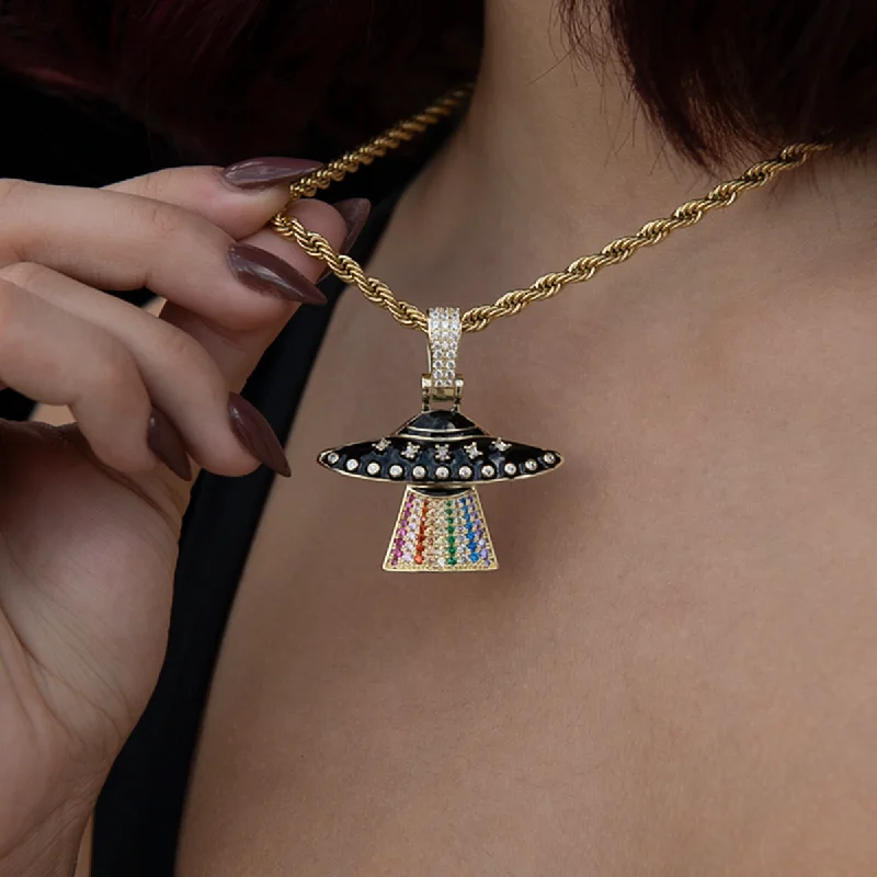 Shop Classic Women's  Necklaces & Pendants with a Modern Twist-UFO Pendant