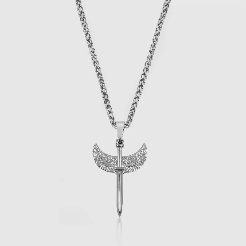 Exclusive Men's Necklaces & Pendants for the Modern Gentleman-Instincts (Silver)