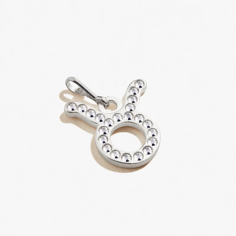 Shop Classic Women's Necklaces & Pendants with a Modern Twist-Taurus Zodiac Pavé Crystal Charm Shop Classic Women's Necklaces & Pendants with a Modern Twist-Taurus Zodiac Pavé Crystal Charm