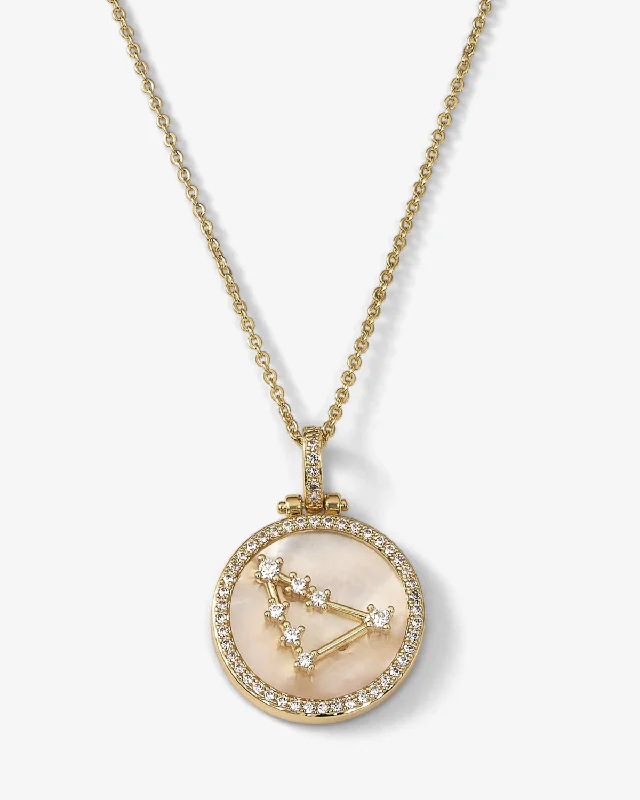 Shop Classic Women's  Necklaces & Pendants with a Modern Twist-Zodiac Constellation Necklace - Gold