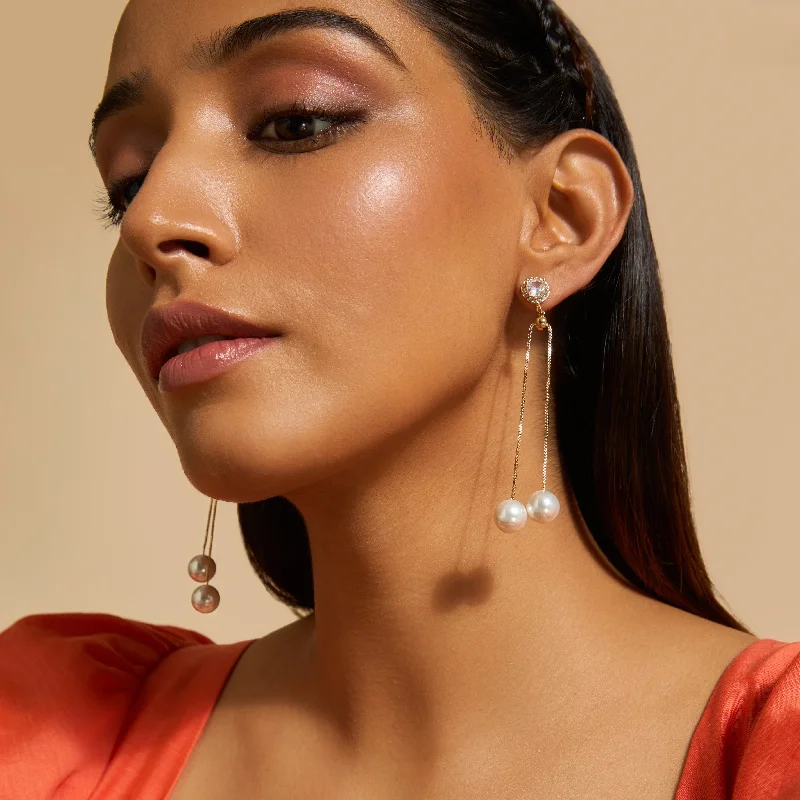 Women's Earrings – Elegant Designs for Every Personality--Trendy Pearl Earring 174232