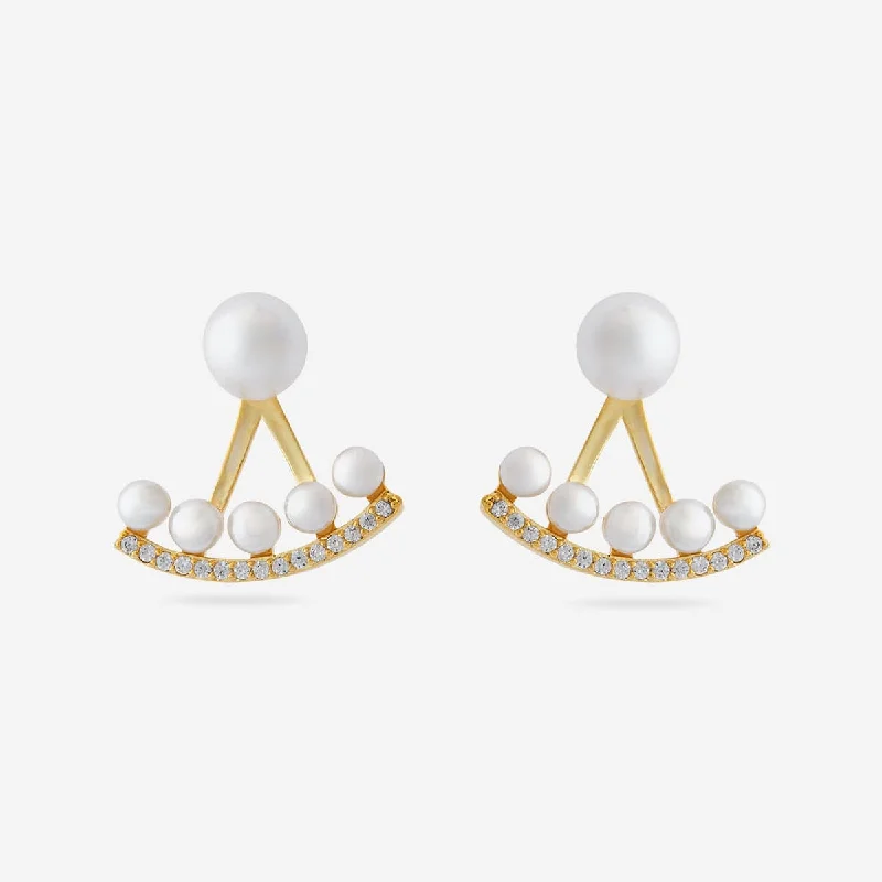 Women's Earrings – Elegant Designs for Every Personality--Trendy Pearl Earring 175111