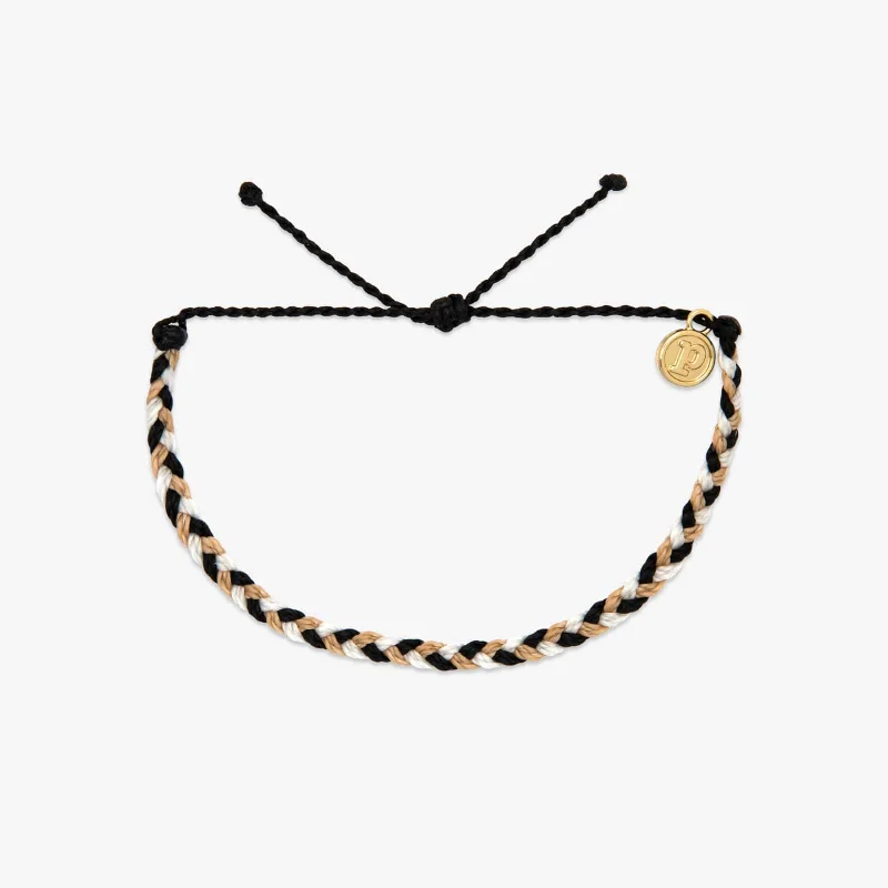 Women's Bangles with Crystal Stones-The Skatepark Project Mini Braided Bracelet