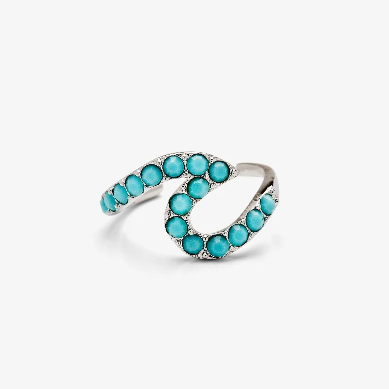 Women's Earrings – Elegant Designs for Every Personality--Stone Wave Ear Cuff