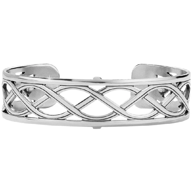 Women's Traditional Bangles-Christo Sydney Slim Cuff Bracelet