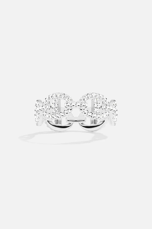 Chic Women's Rings for Fashion-Forward Looks-Maille Marine Ring