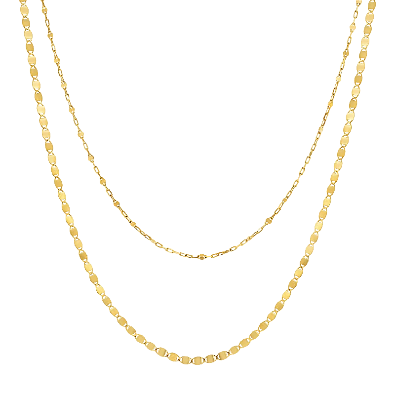 Shop Classic Women's  Necklaces & Pendants with a Modern Twist-Duo Mirror Necklace