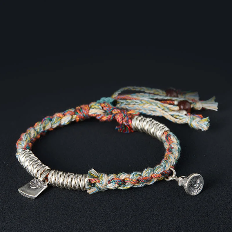 Bracelet Watches for Men-Buddha Stones 925 Sterling Silver Handmade Protection Multiple Strands Bracelet Bracelet Watches for Men-Buddha Stones 925 Sterling Silver Handmade Protection Multiple Strands Bracelet