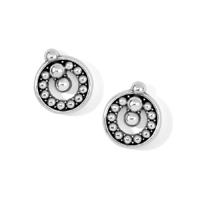 Women's Earrings – Elegant Designs for Every Personality--Pretty Tough Dot Ring Post Earrings