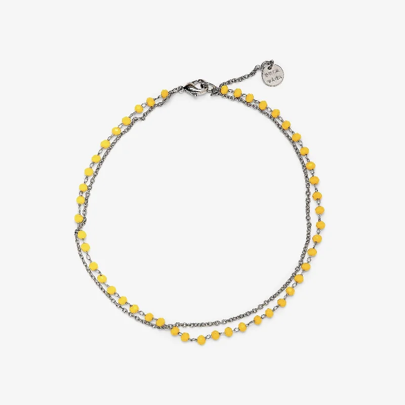 Stylish Anklets with Vibrant Colors-Neon Chain Anklet