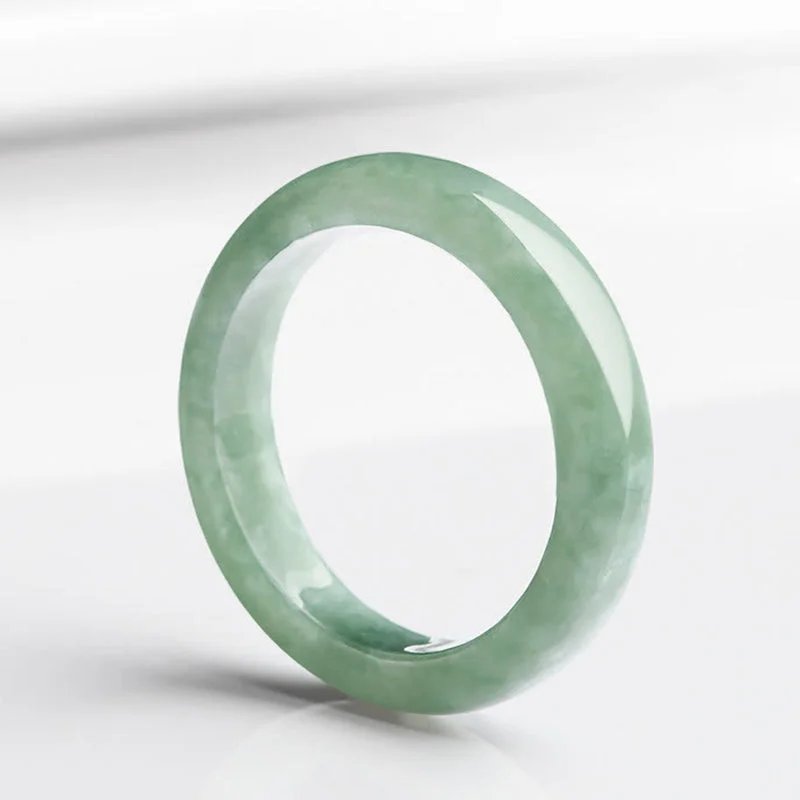 Chic Women's Rings for Fashion-Forward Looks-Buddha Stones Natural Jade Prosperity Abundance Ring Chic Women's Rings for Fashion-Forward Looks-Buddha Stones Natural Jade Prosperity Abundance Ring