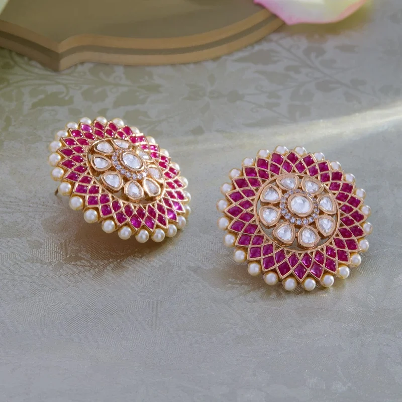Women's Earrings – Elegant Designs for Every Personality--Kundan Earring 167064
