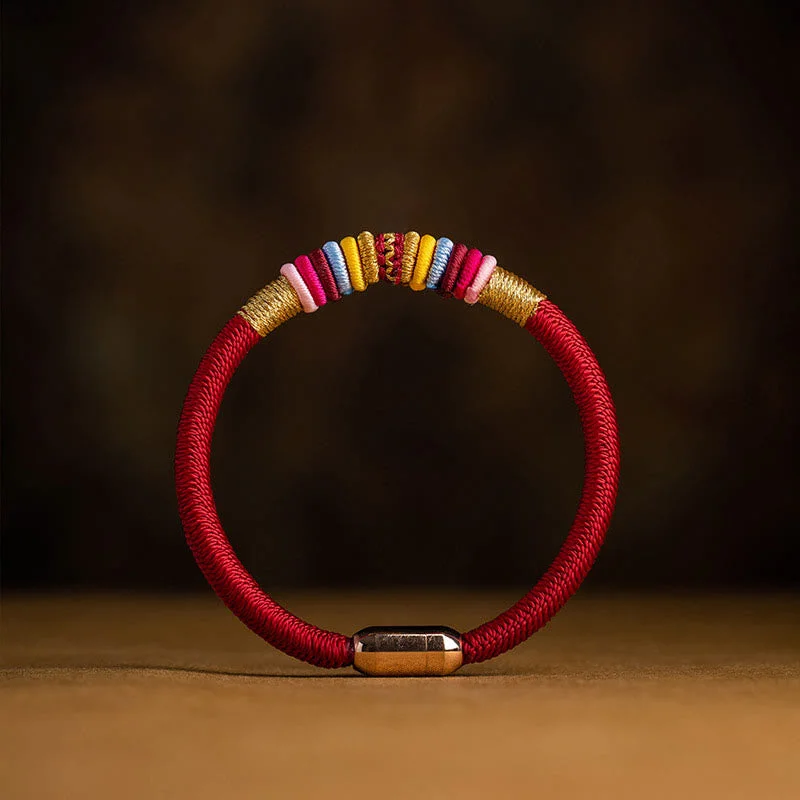 Statement Bracelets for Men-Buddha Stones Tibetan Handmade King Kong Knot Protection Magnetic Buckle Braided Bracelet Statement Bracelets for Men-Buddha Stones Tibetan Handmade King Kong Knot Protection Magnetic Buckle Braided Bracelet