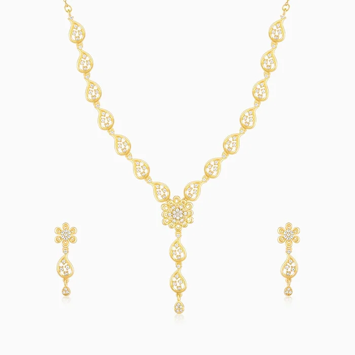 Golden Glorious Flower Set