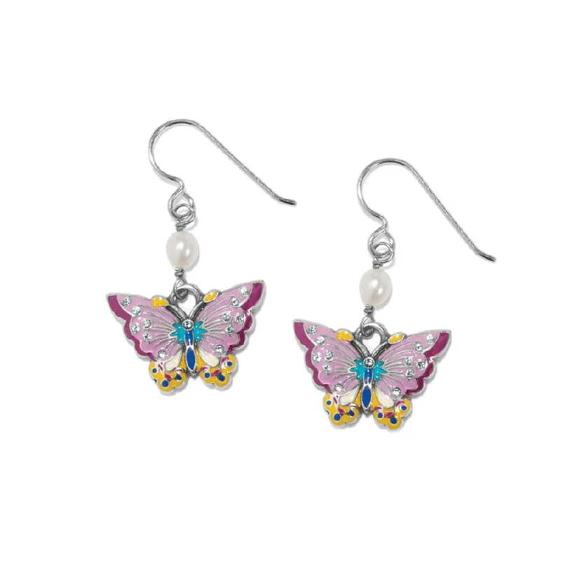 Women's Earrings – Elegant Designs for Every Personality--Kyoto In Bloom Butterfly French Wire Earrings