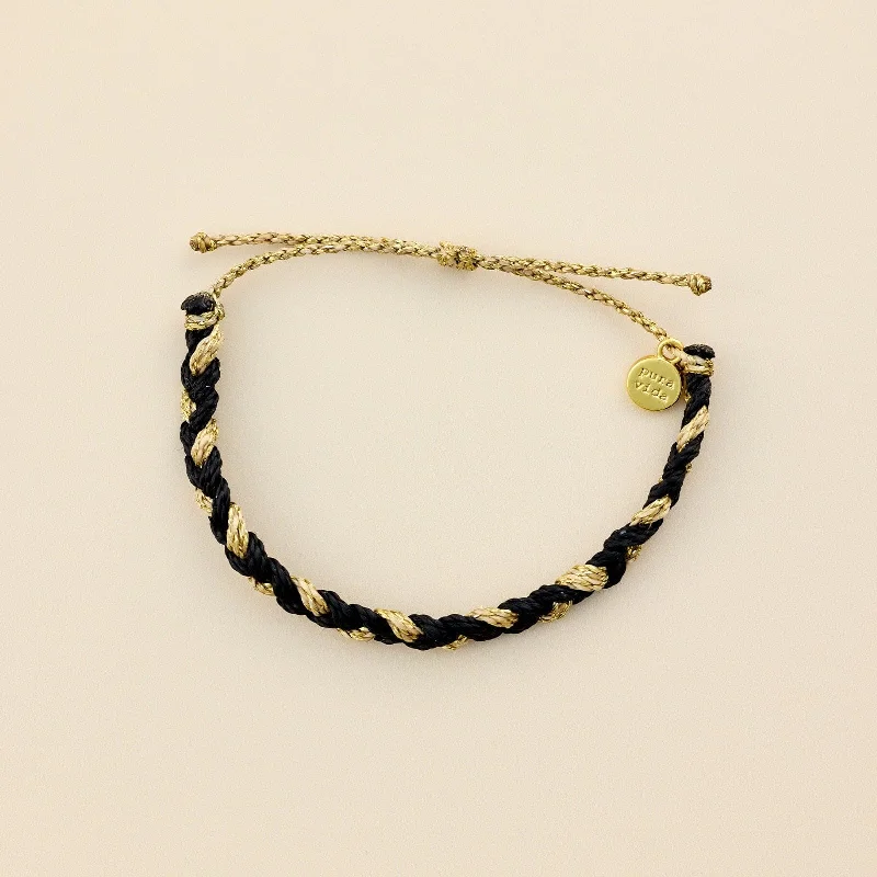 Leather Strap Bracelets for Men with Minimalist Design-Harry Potter™ Braided Bracelet Leather Strap Bracelets for Men with Minimalist Design-Harry Potter™ Braided Bracelet