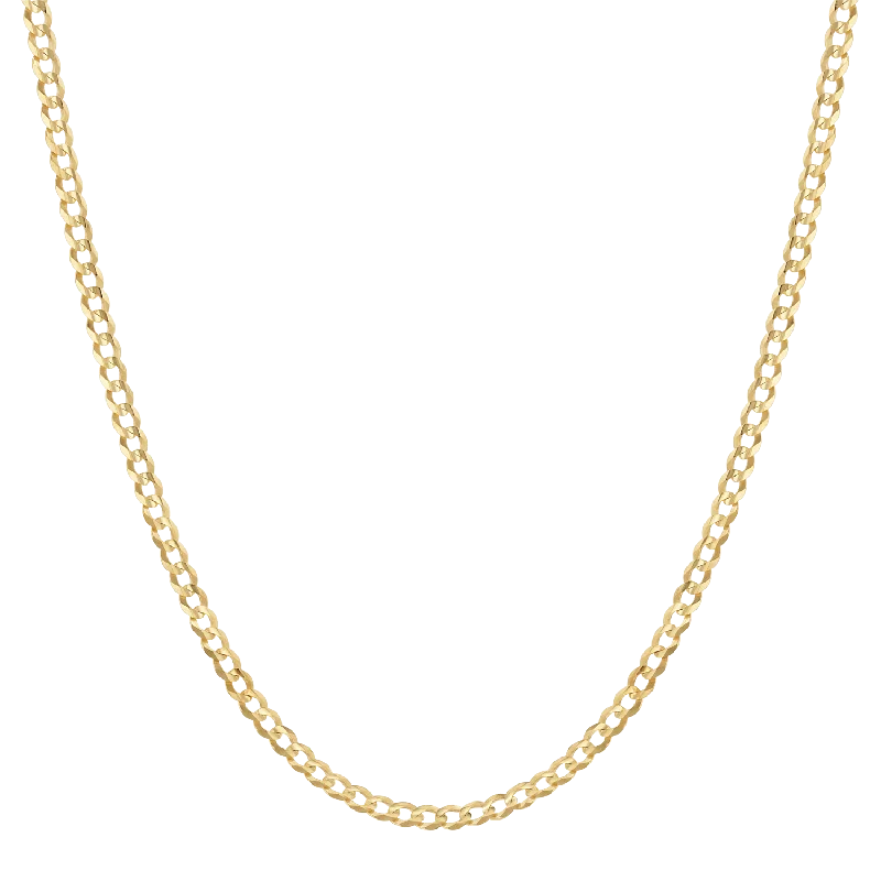 Shop Classic Women's Necklaces & Pendants with a Modern Twist-14K Diamond Cut Cuban Link Chain Necklace Shop Classic Women's Necklaces & Pendants with a Modern Twist-14K Diamond Cut Cuban Link Chain Necklace