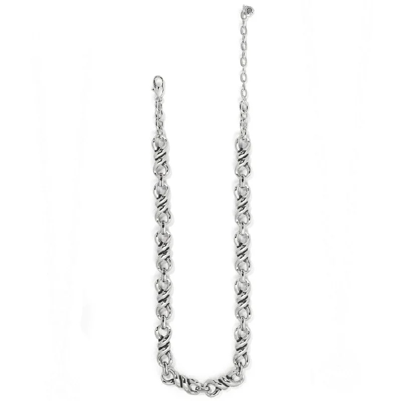 Shop Classic Women's Necklaces & Pendants with a Modern Twist-Interlok Twist Collar Necklace Shop Classic Women's Necklaces & Pendants with a Modern Twist-Interlok Twist Collar Necklace