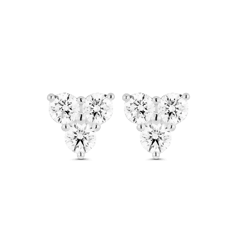Women's Earrings – Elegant Designs for Every Personality--The Mini Trio Stud Earrings