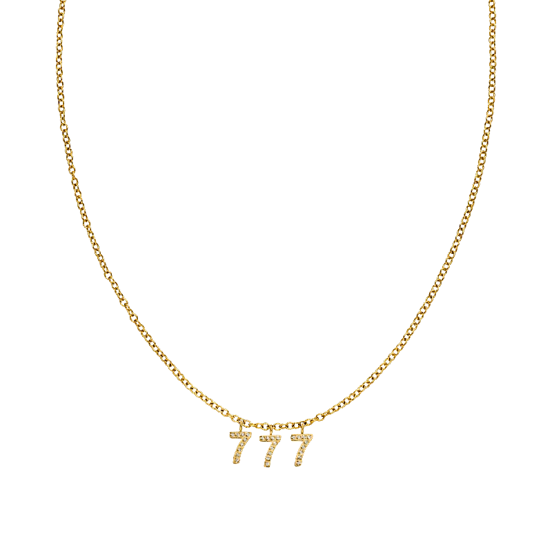 Shop Classic Women's  Necklaces & Pendants with a Modern Twist-777 Kette