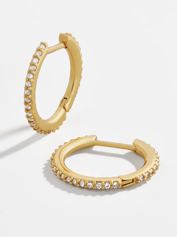 Women's Earrings – Elegant Designs for Every Personality--Niata 18K Gold Earrings - 14MM