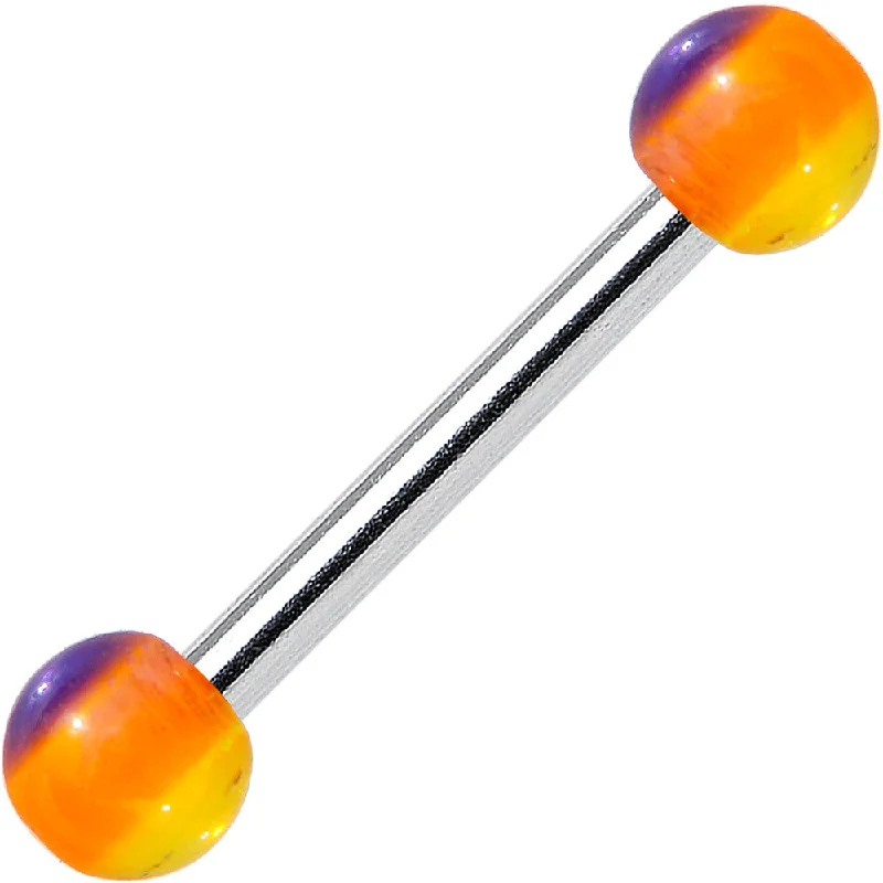 Women's Earrings – Elegant Designs for Every Personality--16 Gauge Blue Orange Yellow Acrylic Glitter Barbell Eyebrow Ring 5/16 Women's Earrings – Elegant Designs for Every Personality--16 Gauge Blue Orange Yellow Acrylic Glitter Barbell Eyebrow Ring 5/16