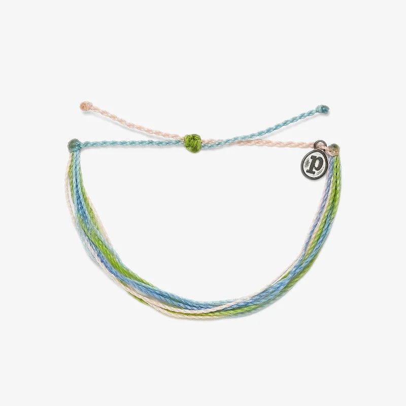 Men's Stretch Leather Bracelets-Mental Health Awareness Bracelet