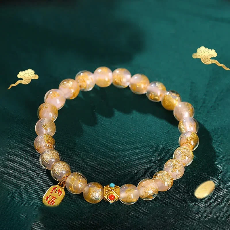Elegant Beaded Bracelets for Men-Buddha Stones Tibetan Incense Ash Liuli Glass Bead Lucky Fortune Fu Character Charm Bracelet Elegant Beaded Bracelets for Men-Buddha Stones Tibetan Incense Ash Liuli Glass Bead Lucky Fortune Fu Character Charm Bracelet