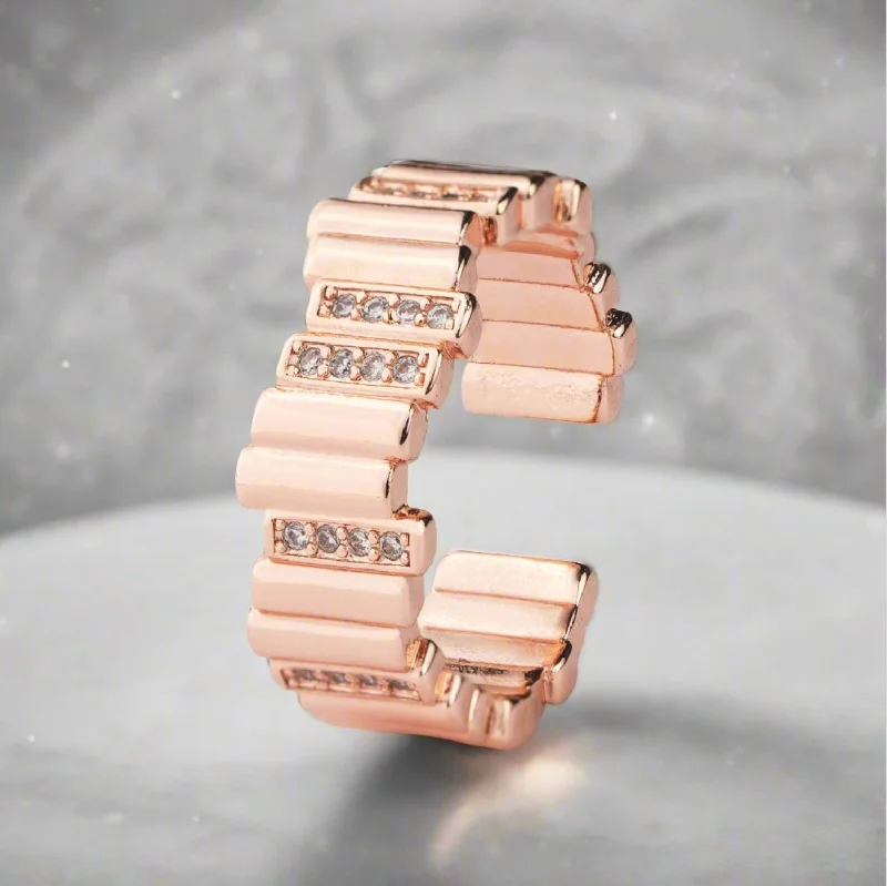 Shop Classic Women's Necklaces & Pendants with a Modern Twist-Rose Gold Signature Ring Shop Classic Women's Necklaces & Pendants with a Modern Twist-Rose Gold Signature Ring