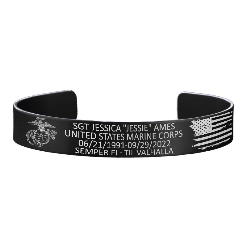 Handcrafted Charm Bracelets for Men-Sgt Jessica "Jessie" Ames Memorial Band – Hosted by the Ames Family Handcrafted Charm Bracelets for Men-Sgt Jessica "Jessie" Ames Memorial Band – Hosted by the Ames Family