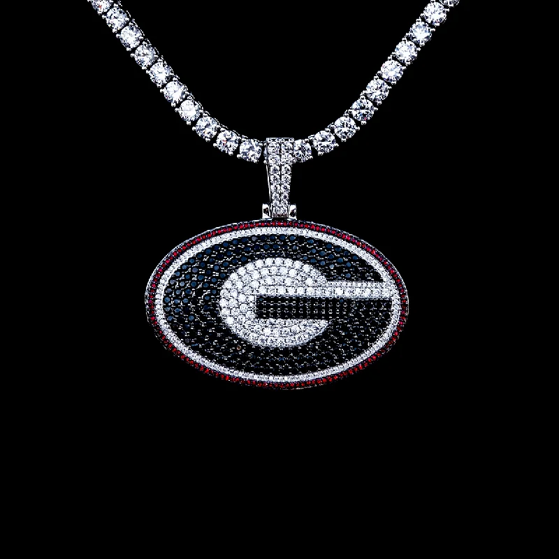 Exclusive Men's Necklaces & Pendants for the Modern Gentleman-Large Georgia Bulldogs Official NCAA Logo Pendant Exclusive Men's Necklaces & Pendants for the Modern Gentleman-Large Georgia Bulldogs Official NCAA Logo Pendant