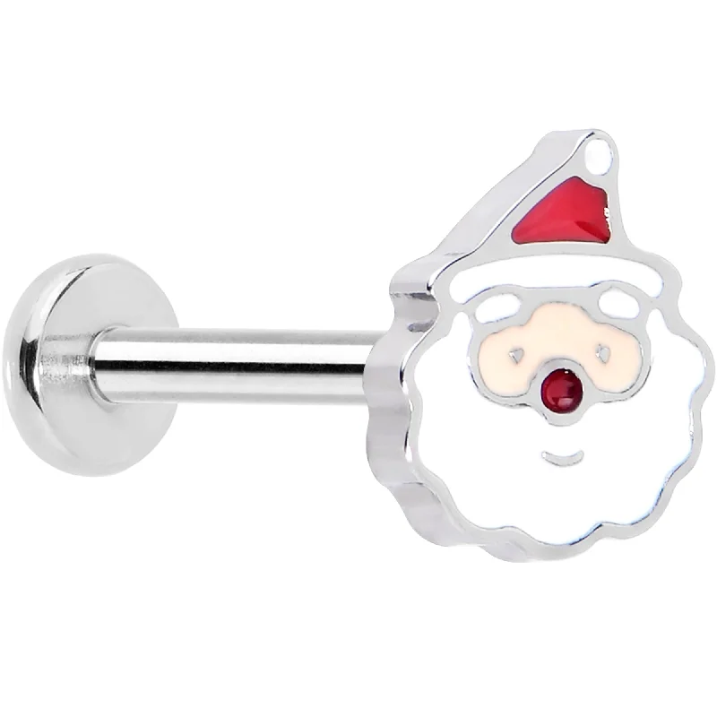 Women's Earrings – Elegant Designs for Every Personality--Christmas Flat Back Earring - Santa Claus Women's Earrings – Elegant Designs for Every Personality--Christmas Flat Back Earring - Santa Claus