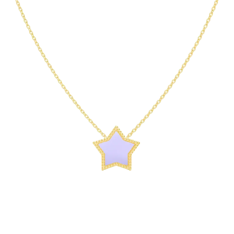 Shop Classic Women's  Necklaces & Pendants with a Modern Twist-Enamel Star Necklace