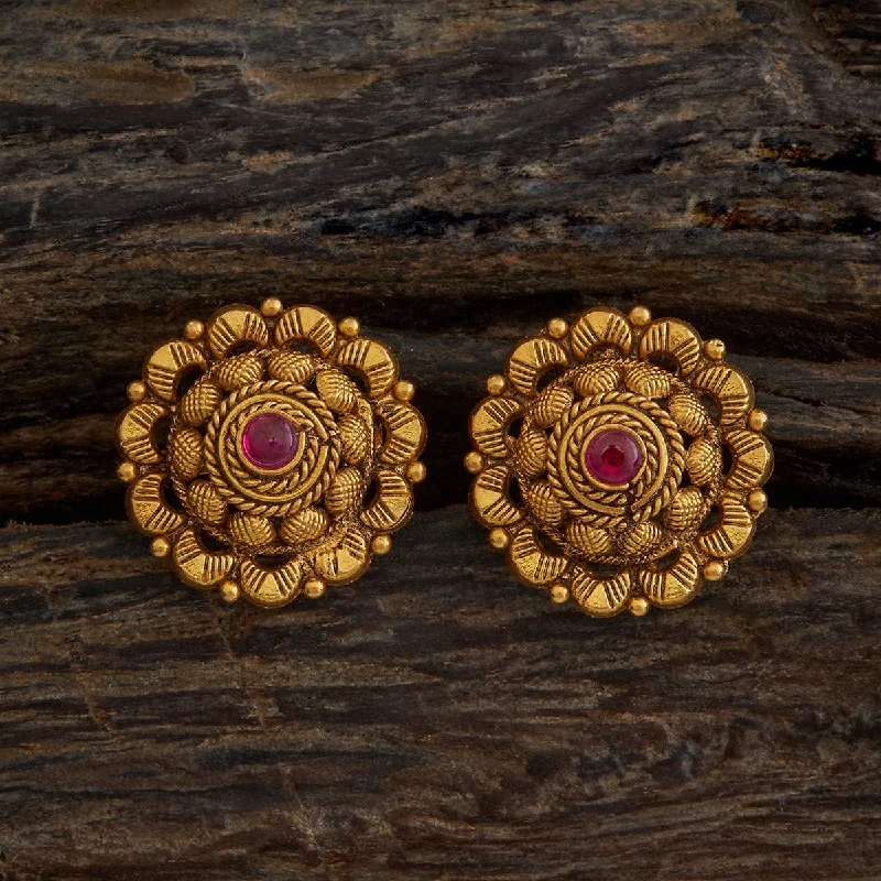 Women's Earrings – Elegant Designs for Every Personality--Silver Temple Earring 173405