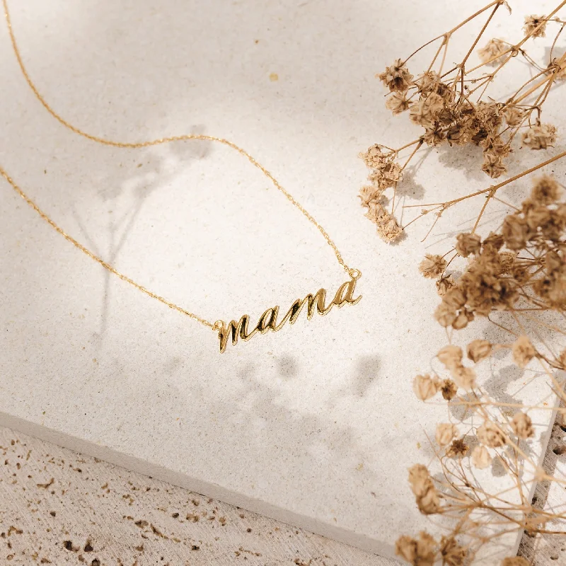 Shop Classic Women's  Necklaces & Pendants with a Modern Twist-Mama Necklace