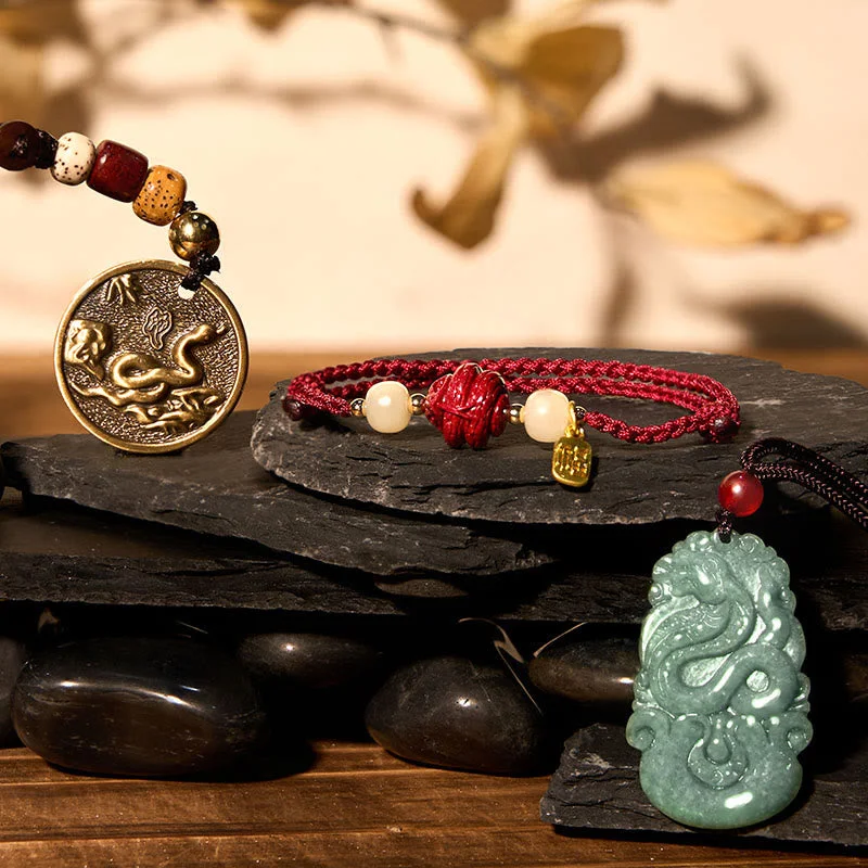 Casual Silver Bangles for Women-Buddha Stones Lucky Abundance The Year of The Snake Protection Bundle Casual Silver Bangles for Women-Buddha Stones Lucky Abundance The Year of The Snake Protection Bundle
