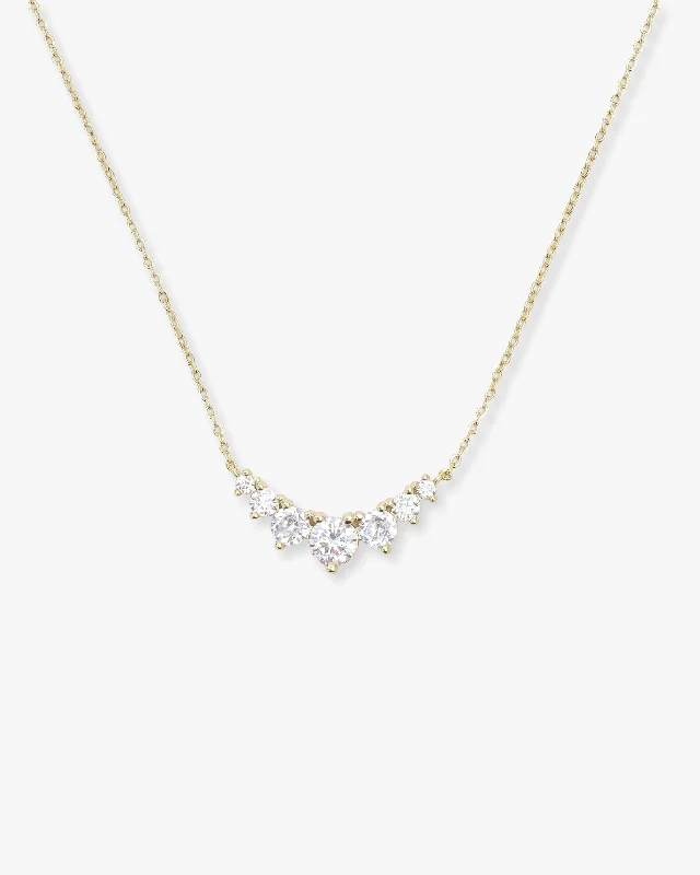 Shop Classic Women's Necklaces & Pendants with a Modern Twist-Not Your Basic Multi Stone Pendant Necklace - Gold Shop Classic Women's Necklaces & Pendants with a Modern Twist-Not Your Basic Multi Stone Pendant Necklace - Gold