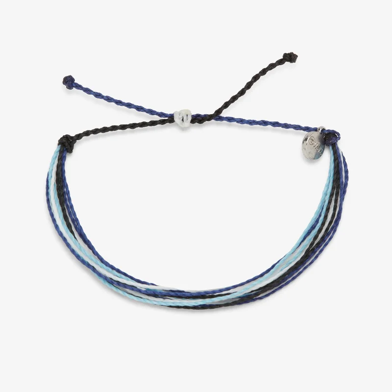 Personalized Beaded Bracelets for Men with Initials-World Surf League Bracelet