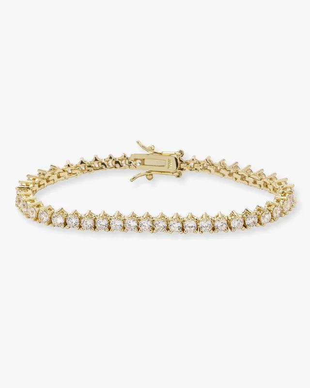 Comfortable Anklets with Sleek Finish-Not Your Basic Tennis Bracelet - Gold|White Diamondettes Comfortable Anklets with Sleek Finish-Not Your Basic Tennis Bracelet - Gold|White Diamondettes