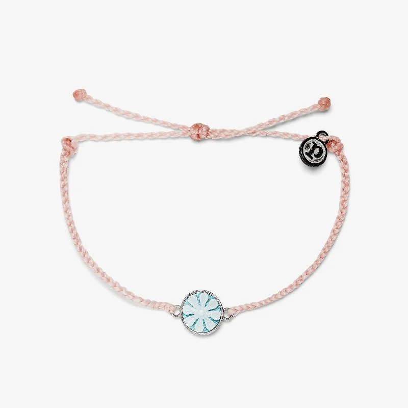 Women's Bangle Bracelets with Engravings-Cameo Charm