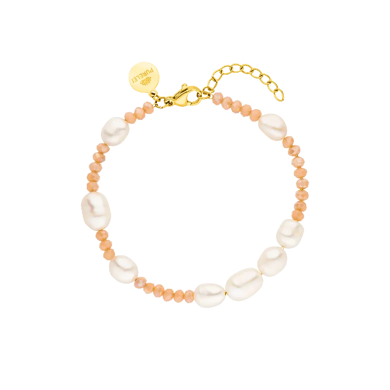 Sleek and Chic Bangles for Women-Coral Armband