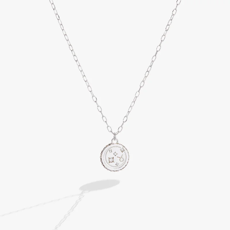 Shop Classic Women's  Necklaces & Pendants with a Modern Twist-Taurus Zodiac Precious Necklace