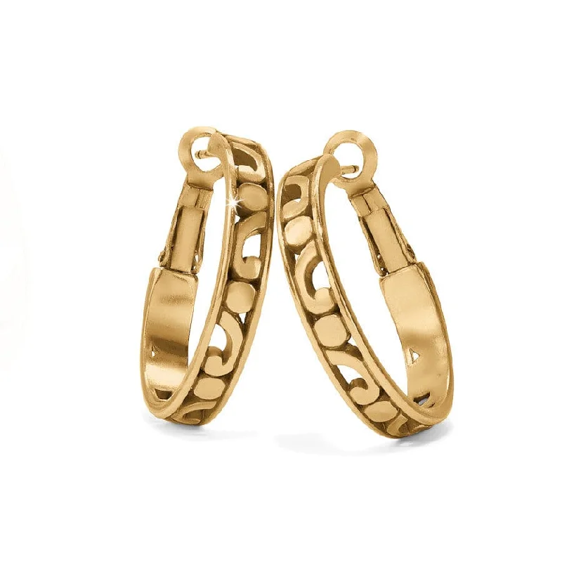 Women's Earrings – Elegant Designs for Every Personality--Contempo Small Hoop Earrings