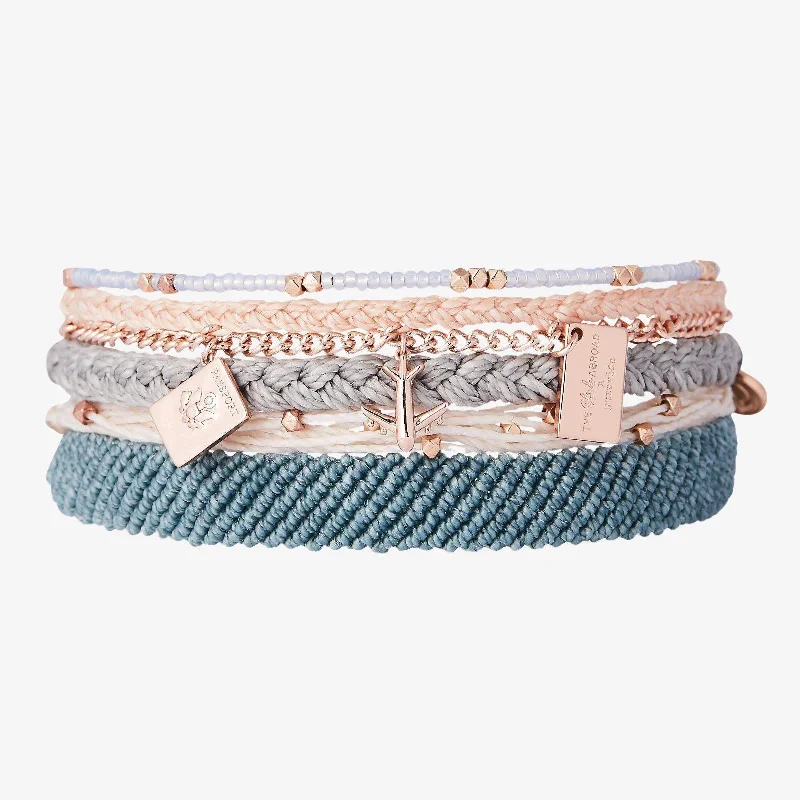 Unique Gemstone Wedding Bangles for Women-"The Jetsetter Pack" by The Blonde Abroad